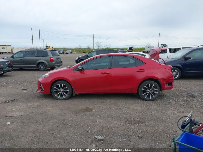 2017 Toyota Corolla Le VIN: 2T1BURHEXHC813770 Lot: 12006184