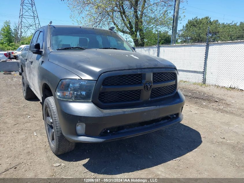 2018 Ram 1500 St VIN: 1C6RR7FG2JS287705 Lot: 12006187