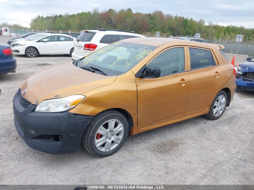 2010 Toyota Matrix VIN: 2T1KU4EE2AC210258 Lot: 12006193