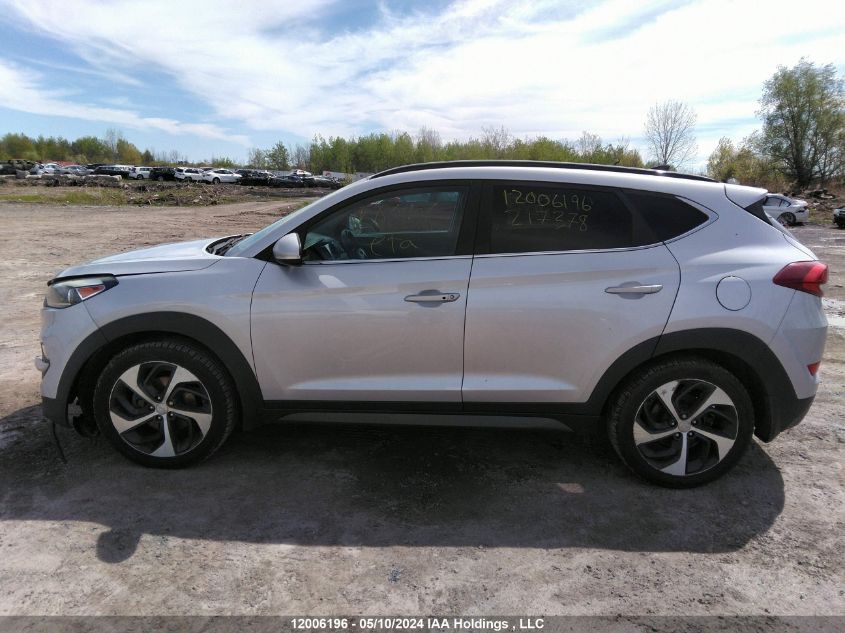 2016 Hyundai Tucson VIN: KM8J3CA29GU217378 Lot: 12006196