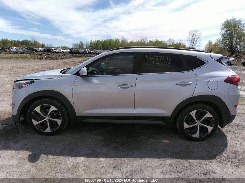 2016 Hyundai Tucson VIN: KM8J3CA29GU217378 Lot: 12006196