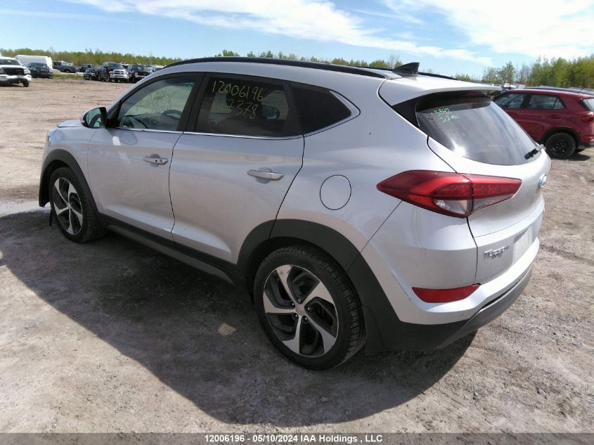 2016 Hyundai Tucson VIN: KM8J3CA29GU217378 Lot: 12006196