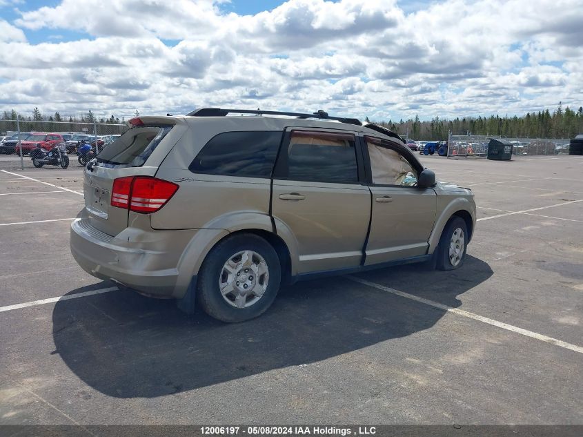 2009 Dodge Journey Se VIN: 3D4GG47B59T221475 Lot: 12006197