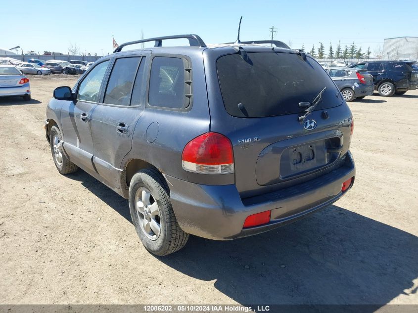 2006 Hyundai Santa Fe VIN: KM8SB73D96U106292 Lot: 12006202