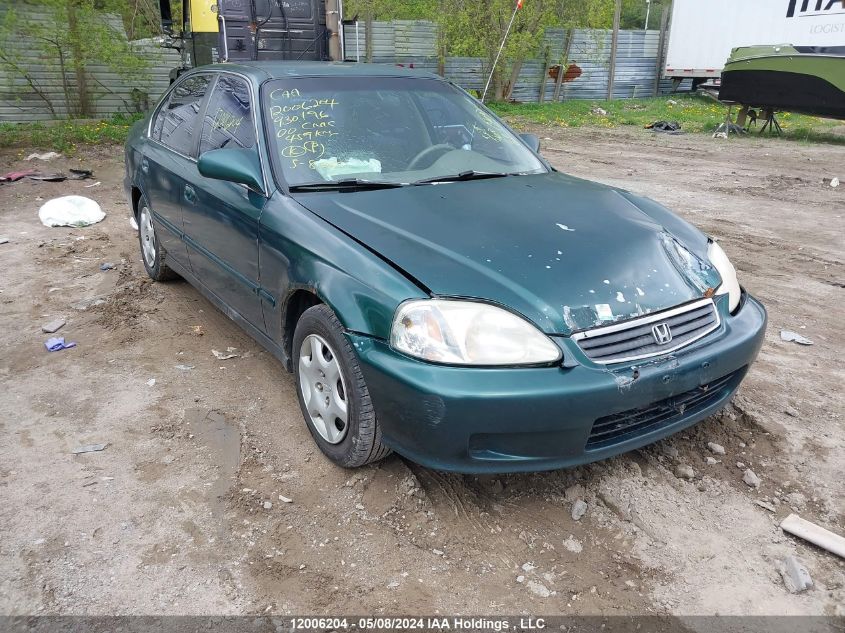 2000 Honda Civic VIN: 2HGEJ6687YH930196 Lot: 12006204