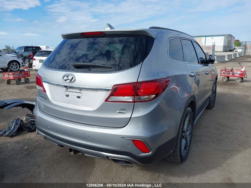 2017 Hyundai Santa Fe Xl Limited VIN: KM8SNDHF7HU178238 Lot: 12006206