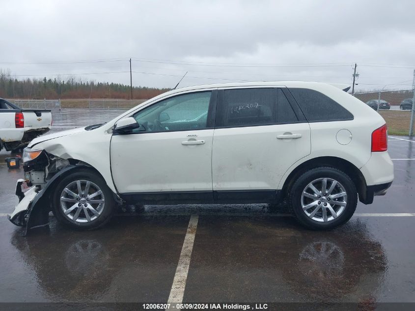 2013 Ford Edge Sel VIN: 2FMDK4JC7DBA19124 Lot: 12006207