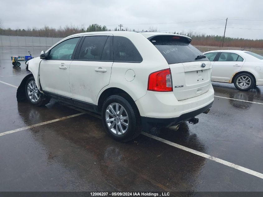 2013 Ford Edge Sel VIN: 2FMDK4JC7DBA19124 Lot: 12006207