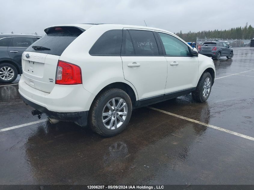 2013 Ford Edge Sel VIN: 2FMDK4JC7DBA19124 Lot: 12006207