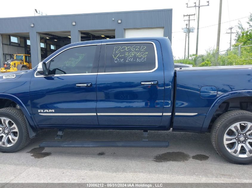 2022 Ram 1500 Limited VIN: 1C6SRFPT5NN368466 Lot: 12006212