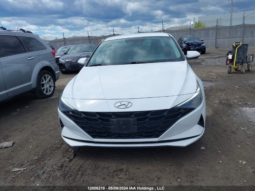 2021 Hyundai Elantra Sel VIN: KMHLM4AG4MU161353 Lot: 12006218