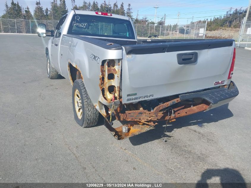 2012 GMC Sierra 1500 VIN: 1GTN2TEA0CZ188568 Lot: 12006229