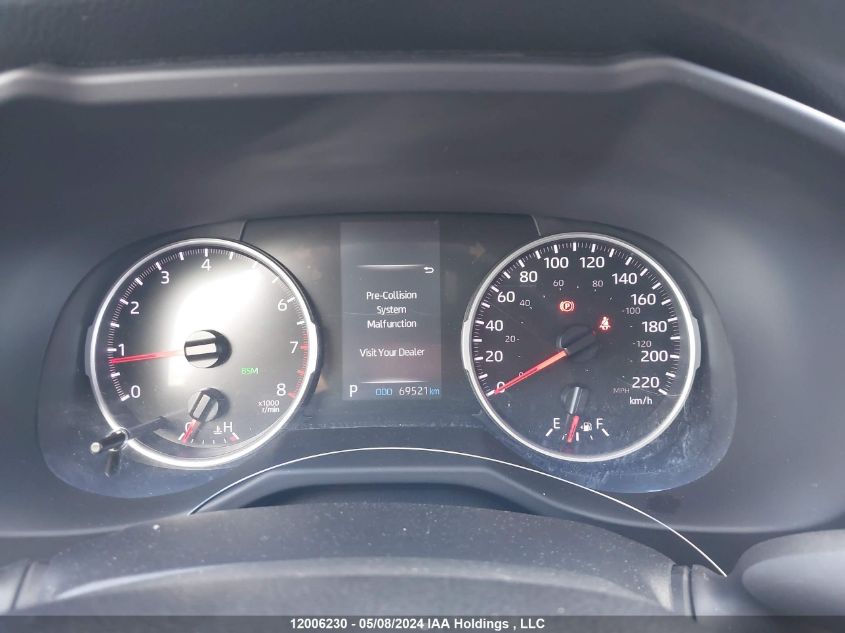 2021 Toyota Rav4 Le VIN: 2T3B1RFV3MW209229 Lot: 12006230