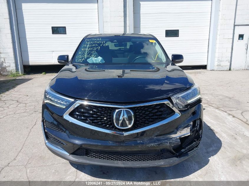 2019 Acura Rdx VIN: 5J8TC2H7XKL804889 Lot: 12006241