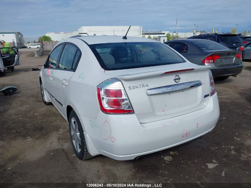 2011 Nissan Sentra 2.0Sr VIN: 3N1AB6AP2BL696866 Lot: 12006243