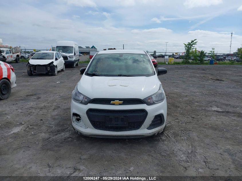 2017 Chevrolet Spark Ls VIN: KL8CB6SA4HC775520 Lot: 12006247