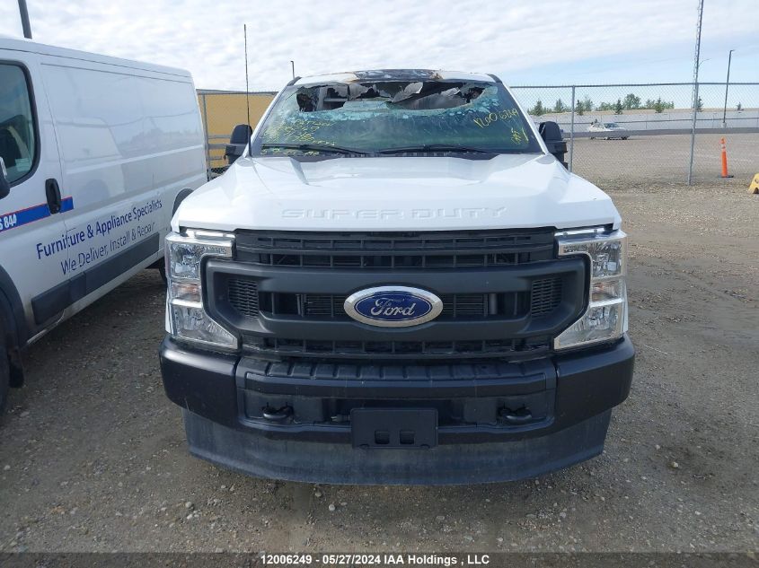 2022 Ford F250 Super Duty VIN: 1FT7X2B6XNEE71316 Lot: 12006249