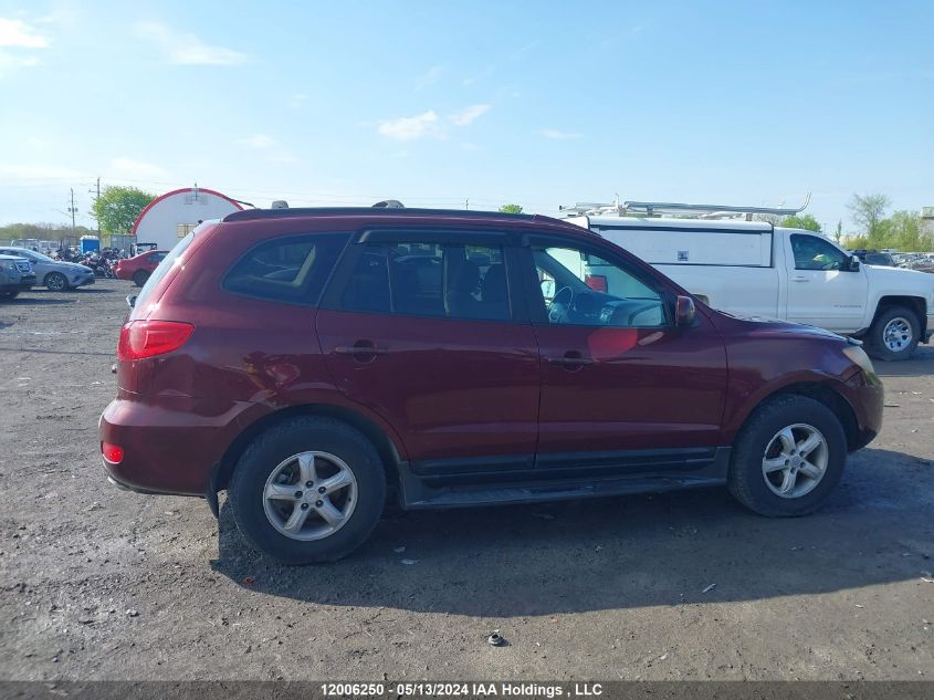 2007 Hyundai Santa Fe Gl VIN: 5NMSG73E07H057233 Lot: 12006250