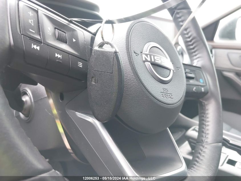 2022 Nissan Rogue VIN: JN8BT3BB6NW330833 Lot: 12006253