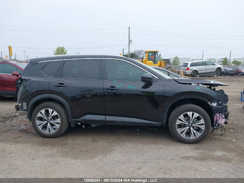 2022 Nissan Rogue VIN: JN8BT3BB6NW330833 Lot: 12006253