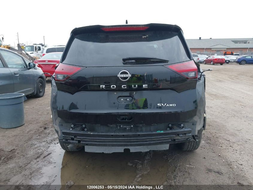 2022 Nissan Rogue VIN: JN8BT3BB6NW330833 Lot: 12006253