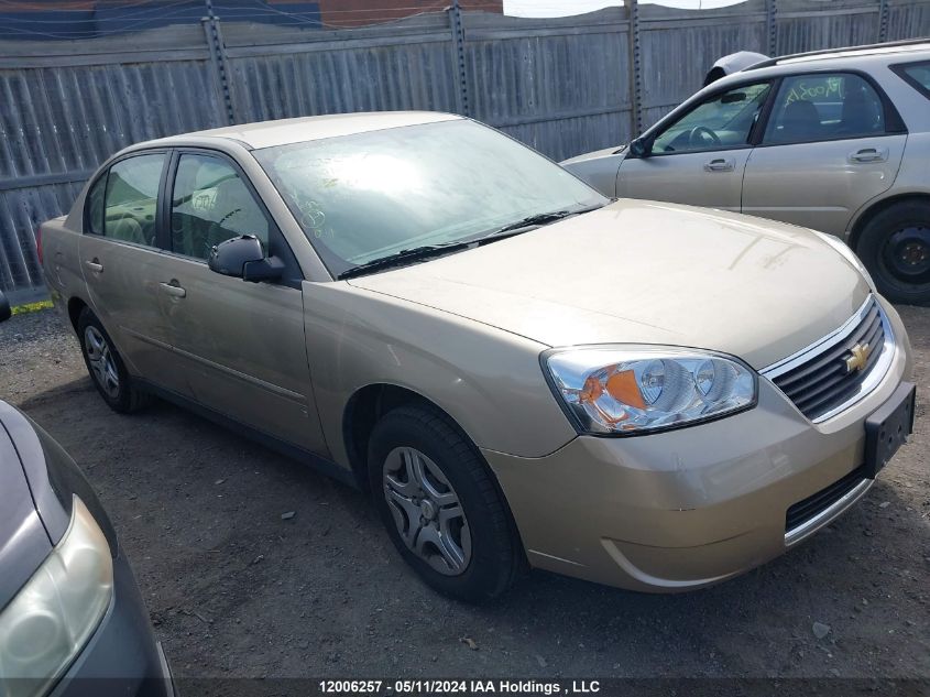 2007 Chevrolet Malibu Ls VIN: 1G1ZS58F57F256870 Lot: 12006257