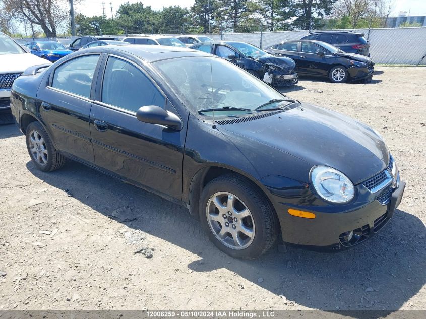 2005 Dodge Sx 2.0 VIN: 1B3ES56C75D270228 Lot: 12006259