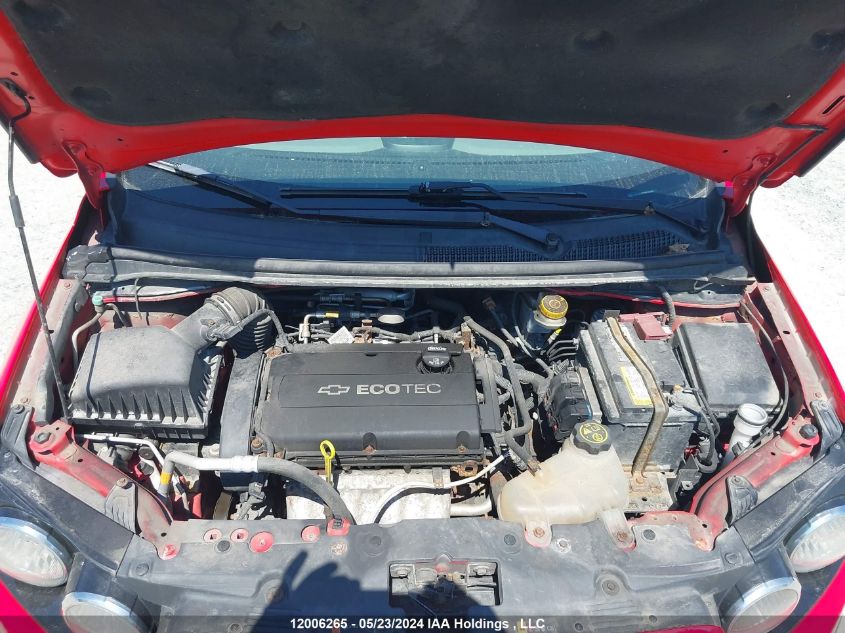 2015 Chevrolet Sonic VIN: 1G1JC6SH8F4177018 Lot: 12006265