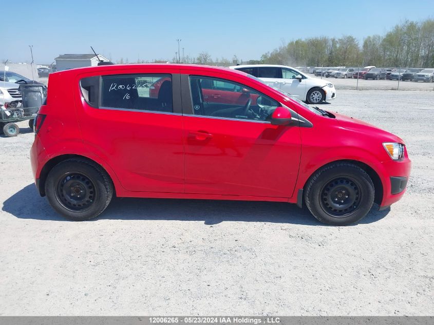 2015 Chevrolet Sonic VIN: 1G1JC6SH8F4177018 Lot: 12006265