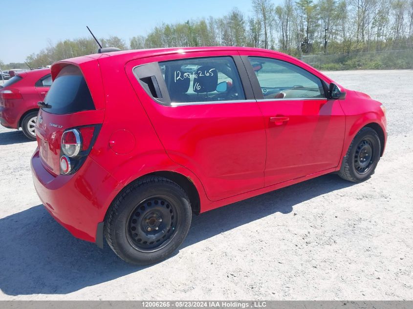 2015 Chevrolet Sonic VIN: 1G1JC6SH8F4177018 Lot: 12006265