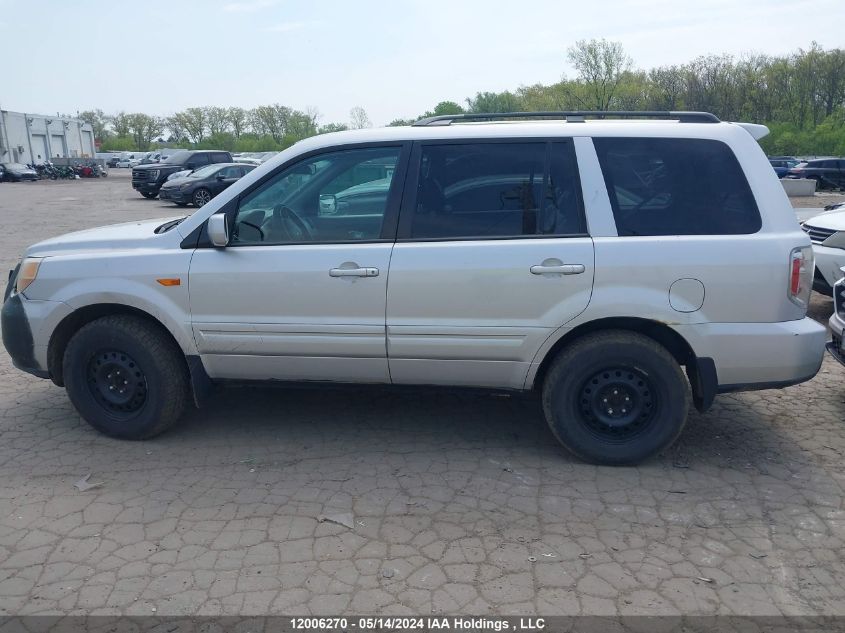 2008 Honda Pilot VIN: 5FNYF18638B500960 Lot: 12006270