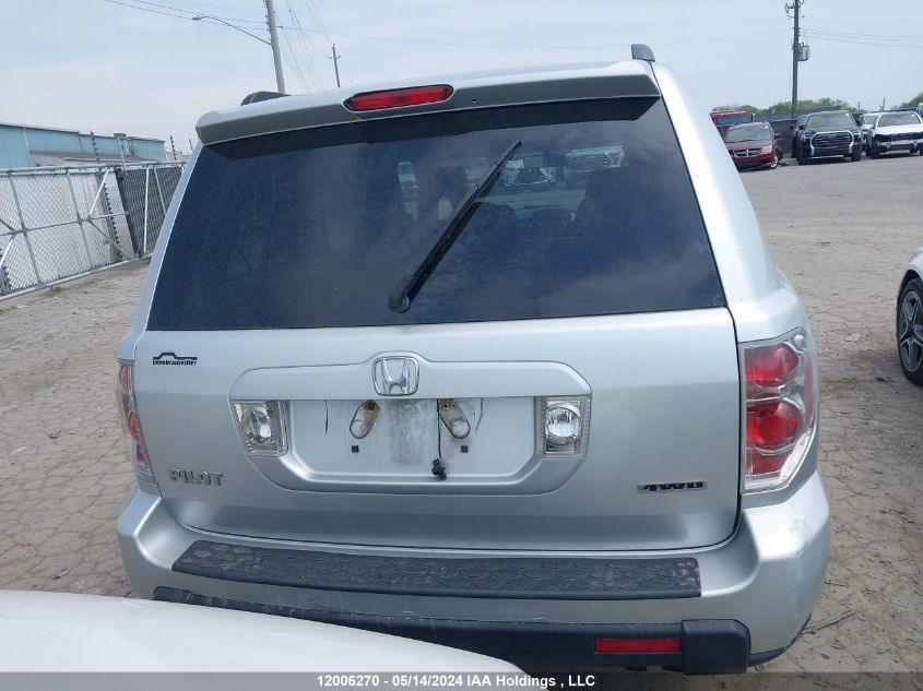 2008 Honda Pilot VIN: 5FNYF18638B500960 Lot: 12006270