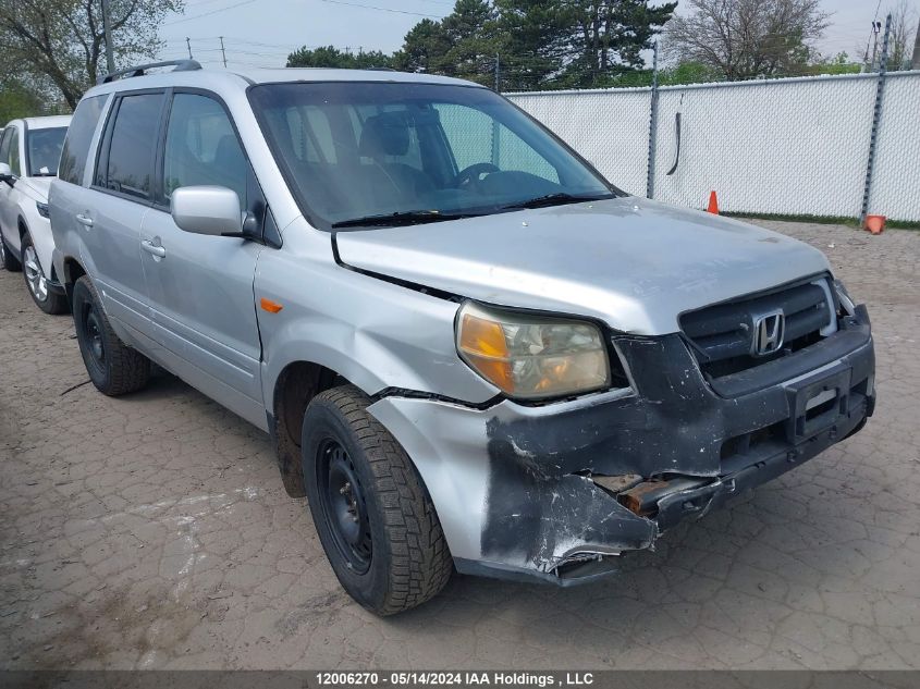 2008 Honda Pilot VIN: 5FNYF18638B500960 Lot: 12006270