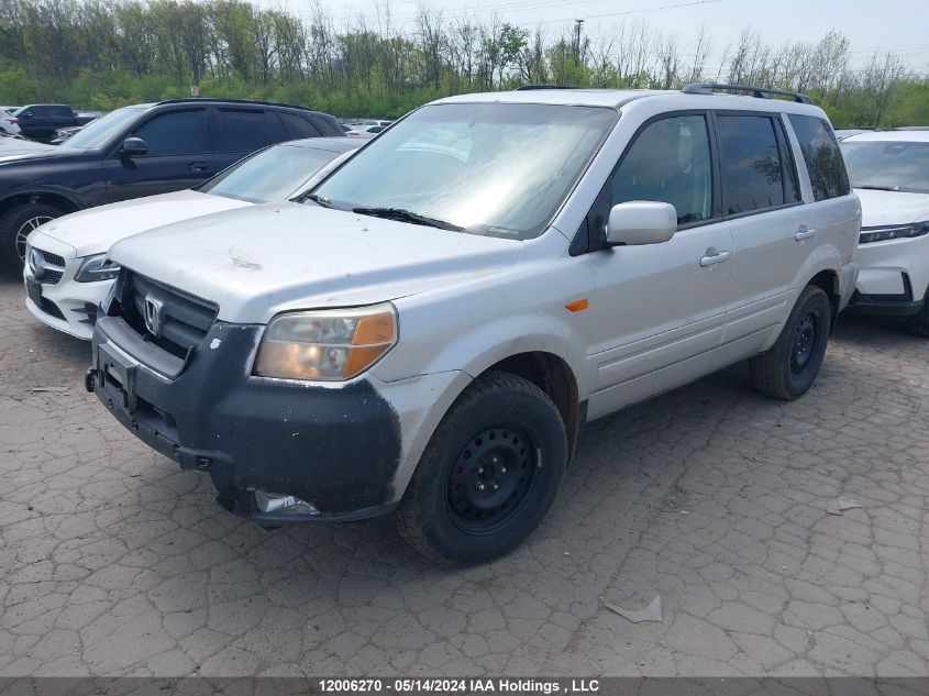 2008 Honda Pilot VIN: 5FNYF18638B500960 Lot: 12006270