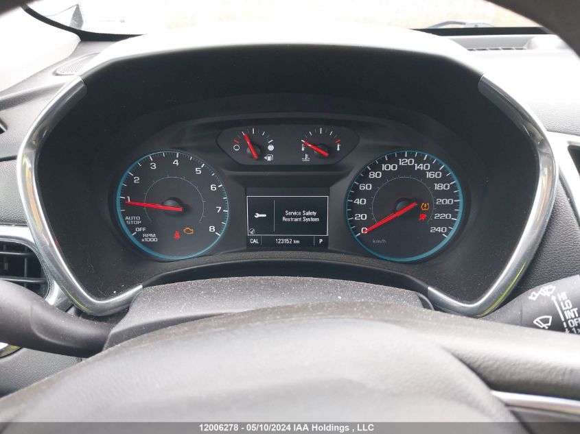 2018 Chevrolet Equinox VIN: 2GNAXSEV6J6240881 Lot: 12006278