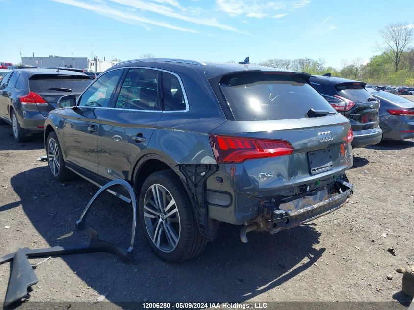 2018 Audi Q5 VIN: WA1ENAFY9J2121829 Lot: 12006280