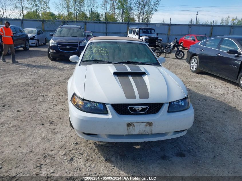 2004 Ford Mustang VIN: 1FAFP45X94F104305 Lot: 12006284