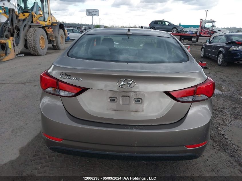 2014 Hyundai Elantra Se/Sport/Limited VIN: 5NPDH4AE9EH465687 Lot: 12006298