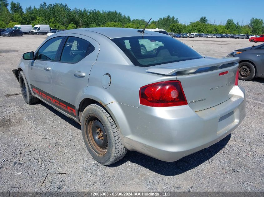 2011 Dodge Avenger VIN: 1B3BD1FB1BN561584 Lot: 12006303