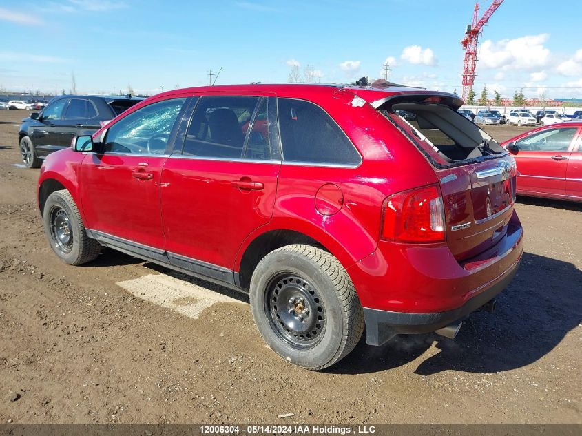 2014 Ford Edge Limited VIN: 2FMDK4KC3EBB14599 Lot: 12006304