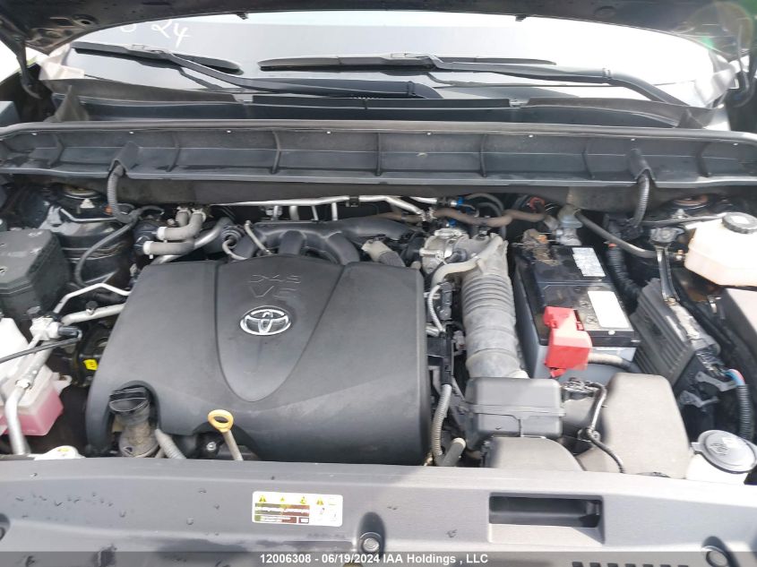 2020 Toyota Highlander Le VIN: 5TDBZRBH6LS519318 Lot: 12006308