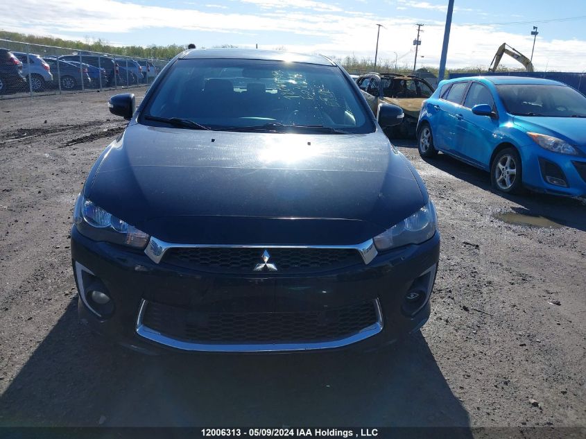 2017 Mitsubishi Lancer Es VIN: JA32U2FU6HU604917 Lot: 12006313