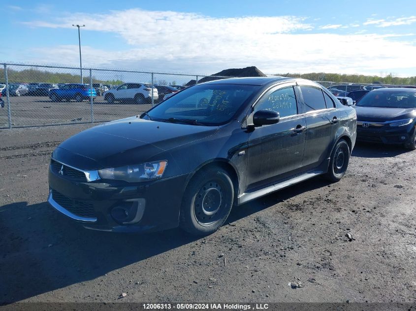 2017 Mitsubishi Lancer Es VIN: JA32U2FU6HU604917 Lot: 12006313