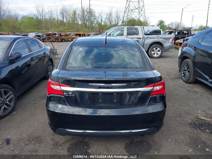 2012 Chrysler 200 Lx VIN: 1C3CCBABXCN144053 Lot: 12006314