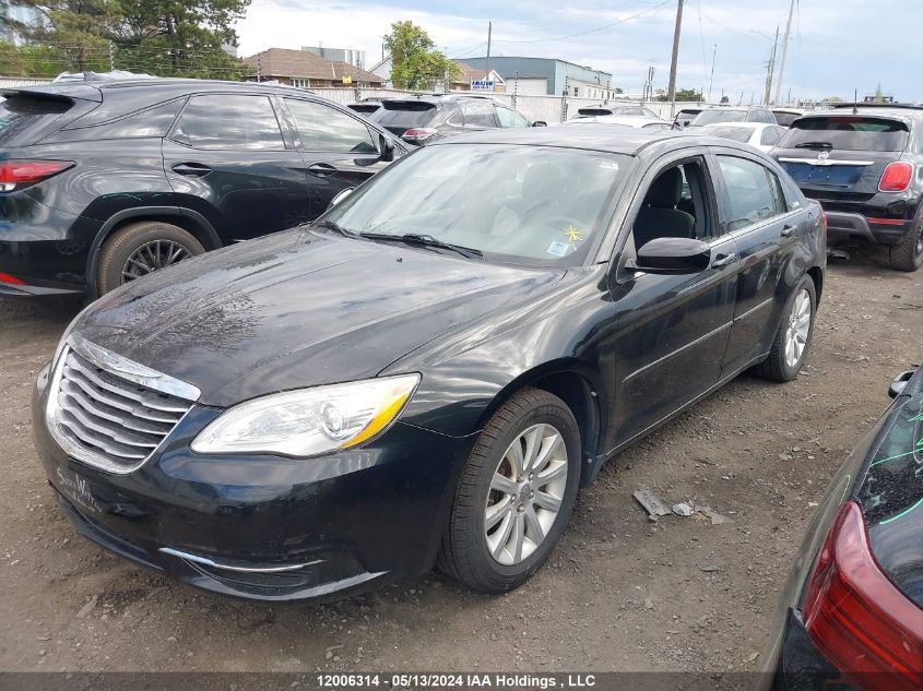 2012 Chrysler 200 Lx VIN: 1C3CCBABXCN144053 Lot: 12006314