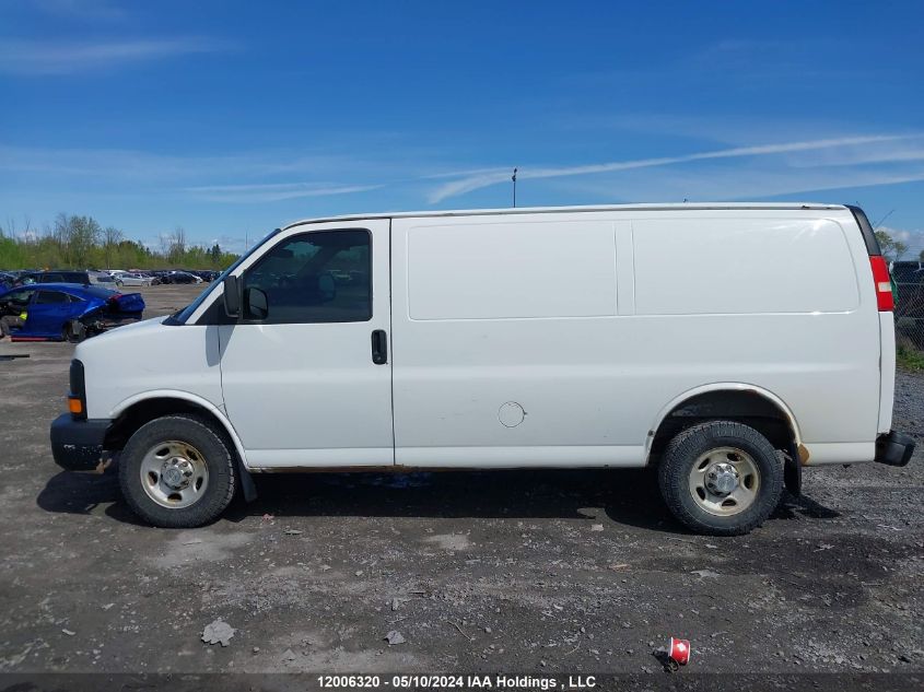 2012 Chevrolet Express 2500 Work Van VIN: 1GCWGFFA0C1137379 Lot: 12006320
