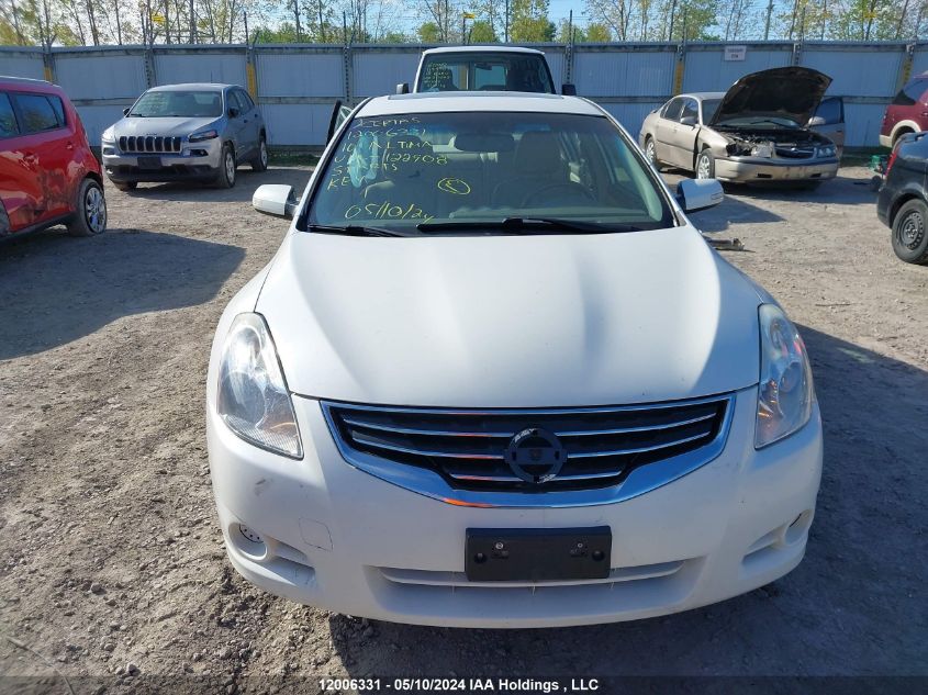 2010 Nissan Altima 2.5 S VIN: 1N4AL2AP1AC122908 Lot: 12006331