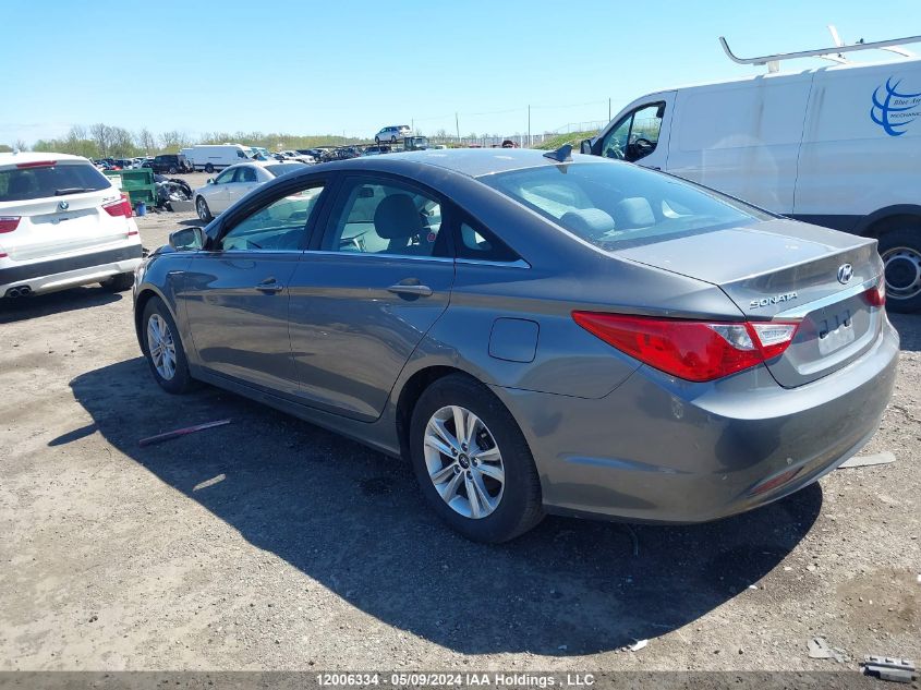 2013 Hyundai Sonata Gls VIN: 5NPEB4AC3DH689539 Lot: 12006334