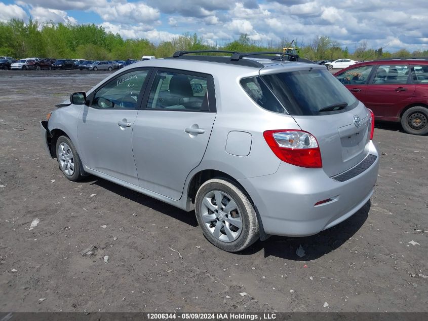 2012 Toyota Corolla Matrix S VIN: 2T1LE4EE9CC020803 Lot: 12006344