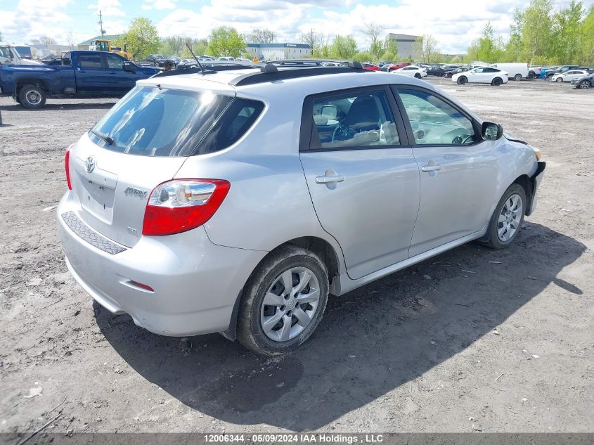 2012 Toyota Corolla Matrix S VIN: 2T1LE4EE9CC020803 Lot: 12006344